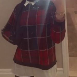 Cute pattern blouse sweater!